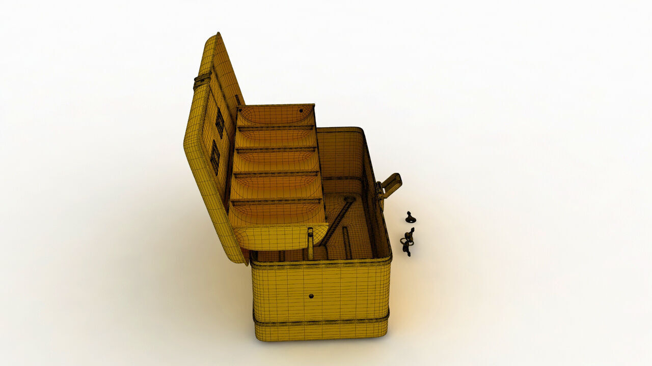 Folding Tool Box 3D model_26