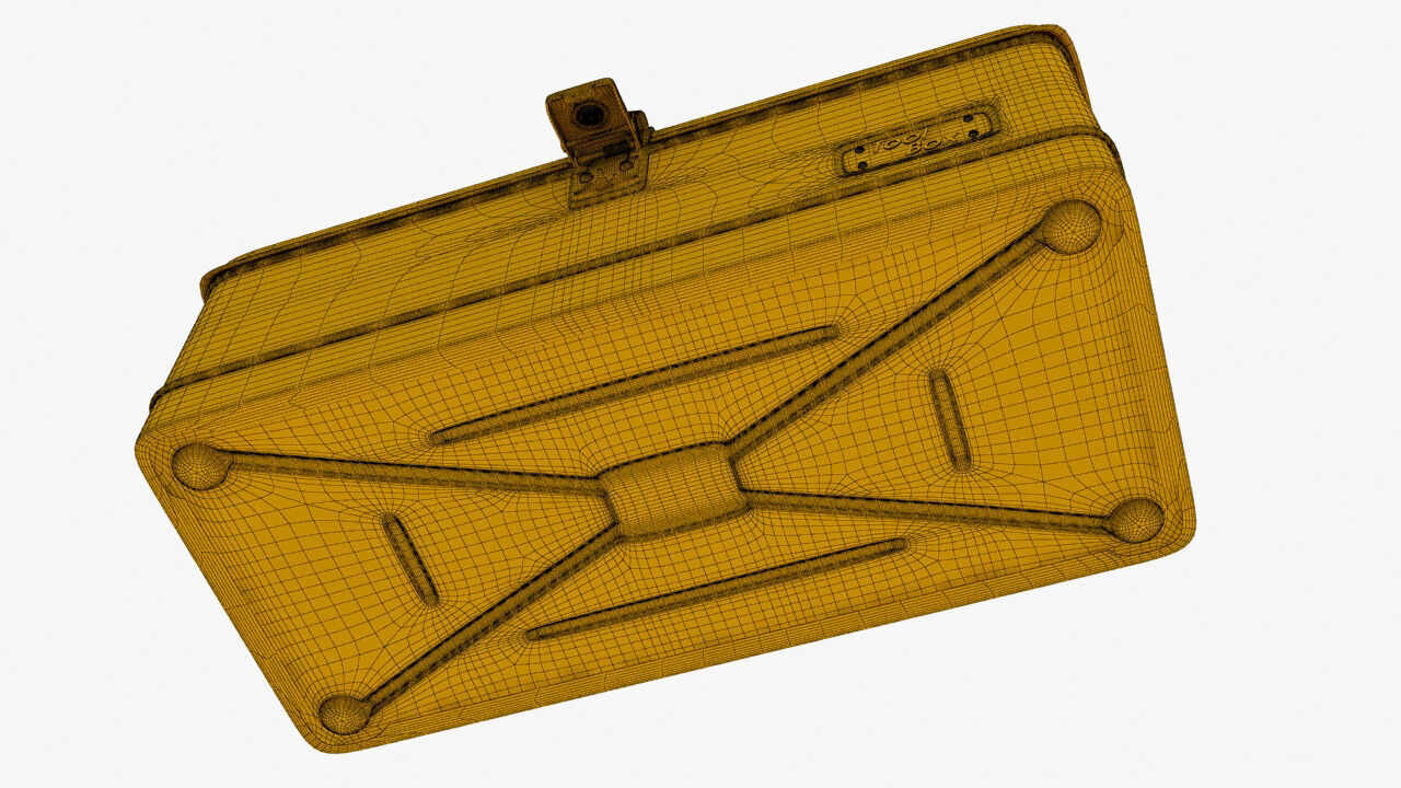 Folding Tool Box 3D model_33