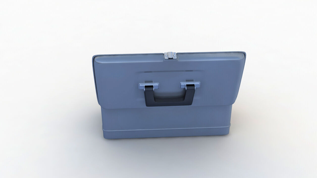 Folding Tool Box 3D model_7