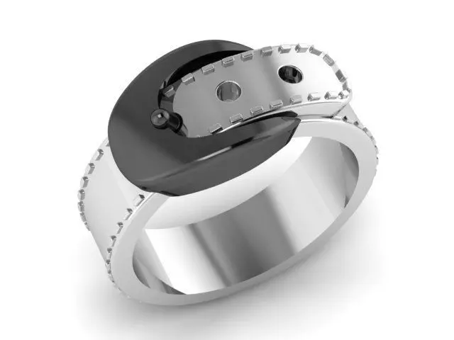 Ring Belt Jewelry 017 Free 3D print model