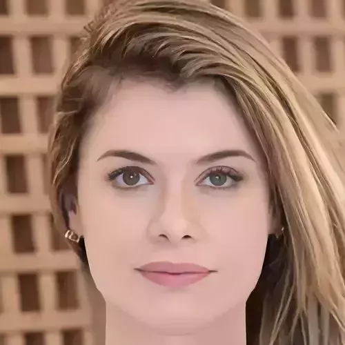 Alinne Moraes Head - No Hair - Low poly head for game