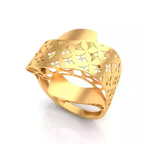 fusion women gold ring