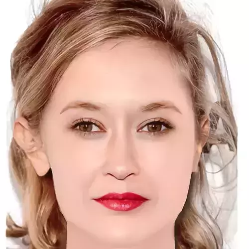 Constance Rousseau Head - No Hair - Low poly head for game