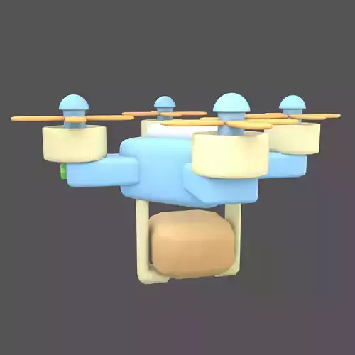 Drone Delivery Icon v1 001