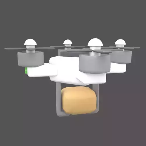 Drone Delivery Icon v1 002