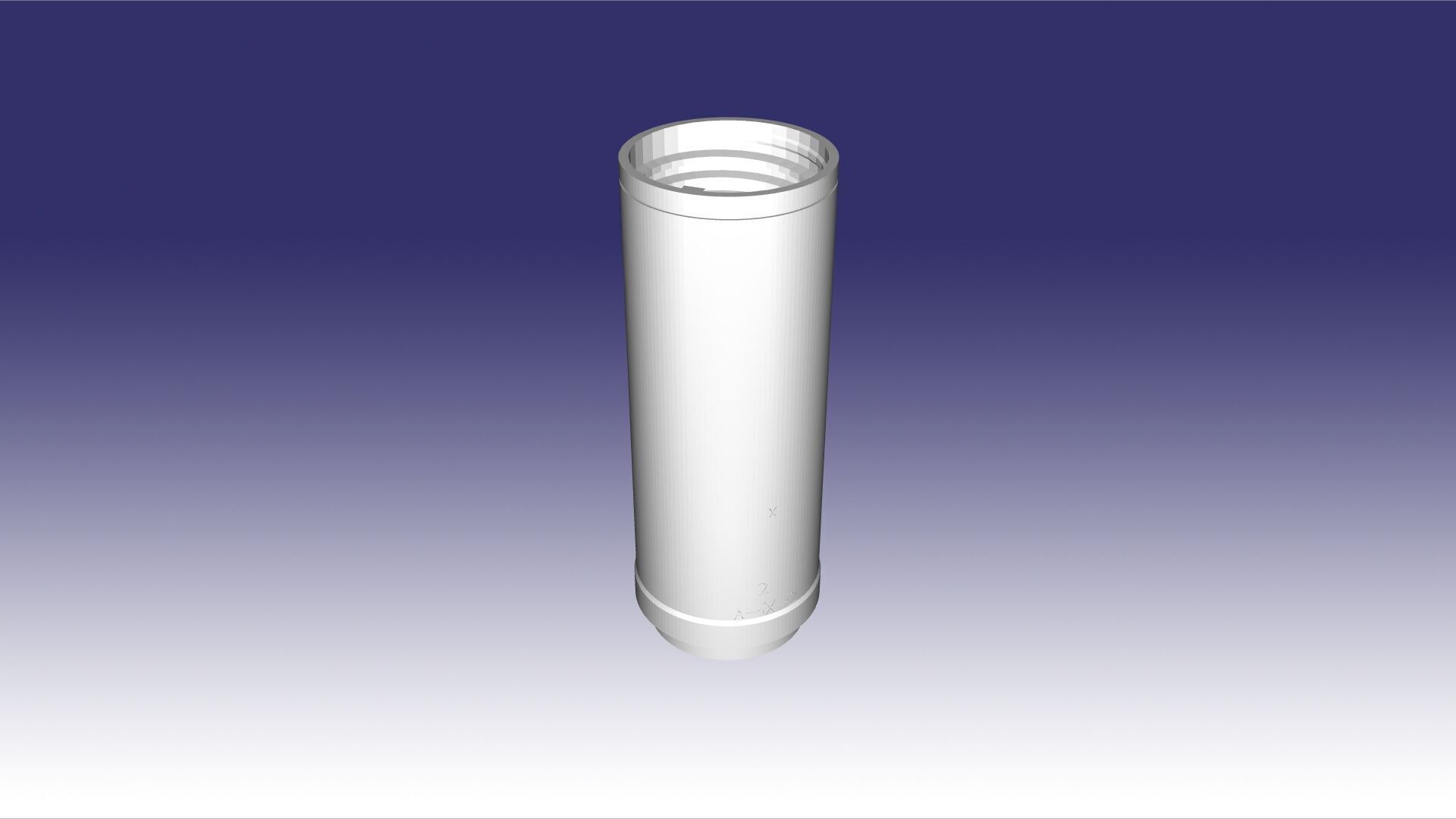 O-16 Cluster Munition 152mm Projectile 3D print model_5