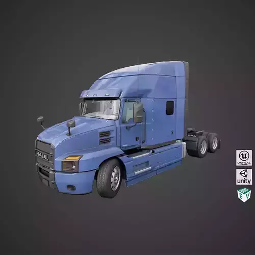 Heavy Truck Chassis 05 Generic All PBR Unity UE Textures