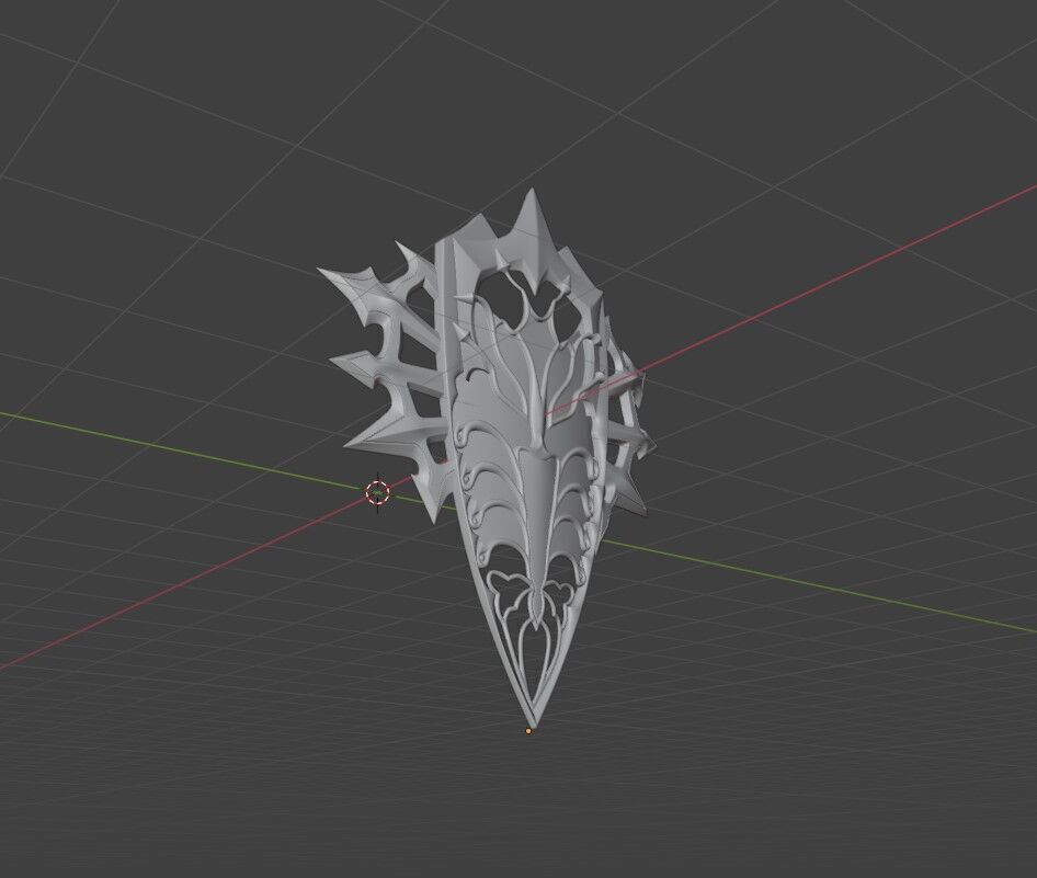 Nephilim Lord Shield from Lineage2 Game L2 3D print model_2
