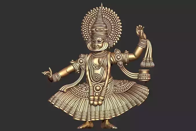 katakkali dancing model