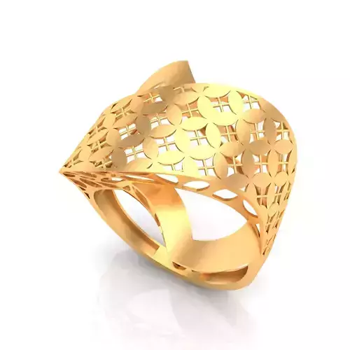 fusion women gold ring