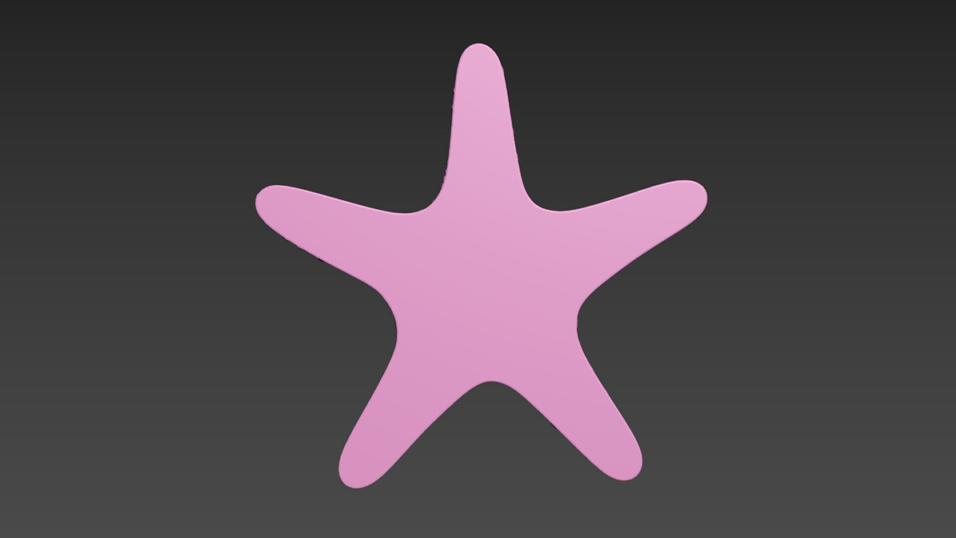 Starfish Sea Star 3D print model_11
