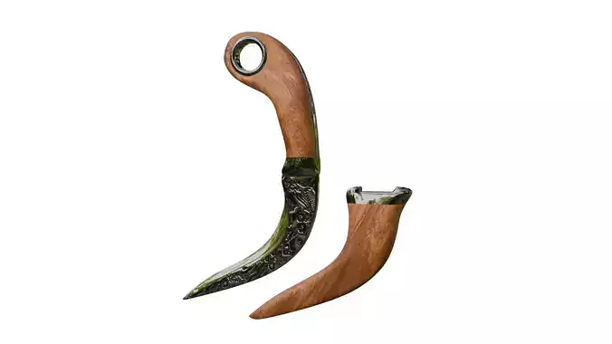 Karambit Traditional Weapon From West Sumatra Indonesia