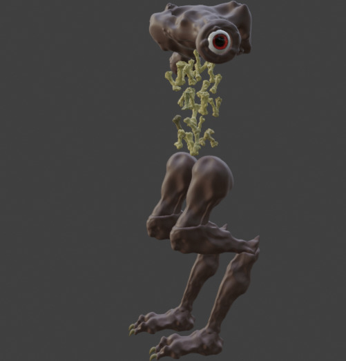 AlienF 3D model_1