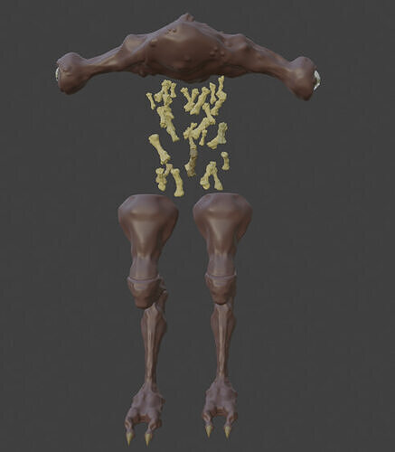 AlienF 3D model