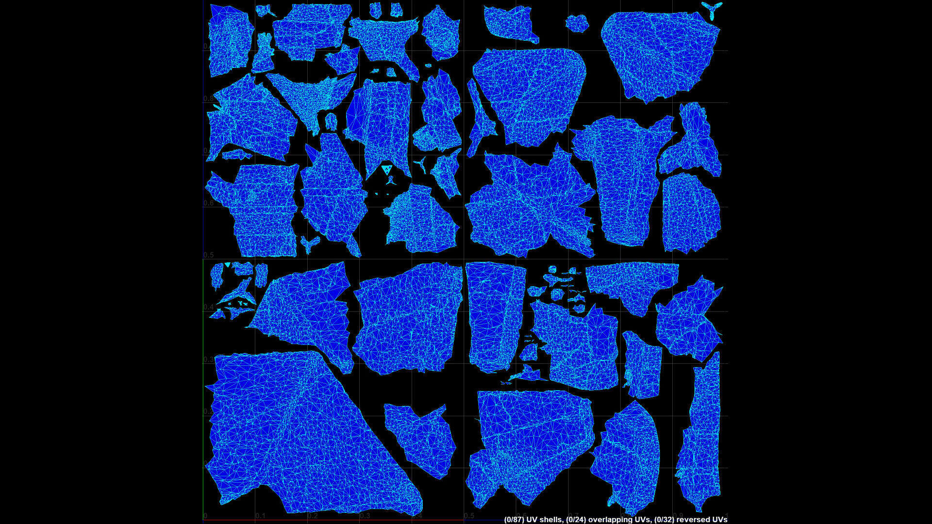 concrete tank barriers pack photogrammetry Low-poly 3D model_8