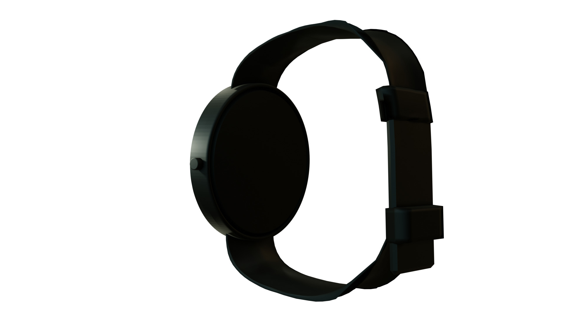 Minimalist Smartwatch 3D Model  Low-poly 3D model_3