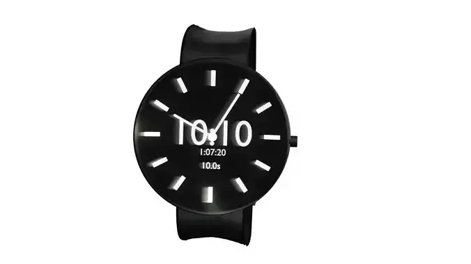 Minimalist Smartwatch 3D Model 