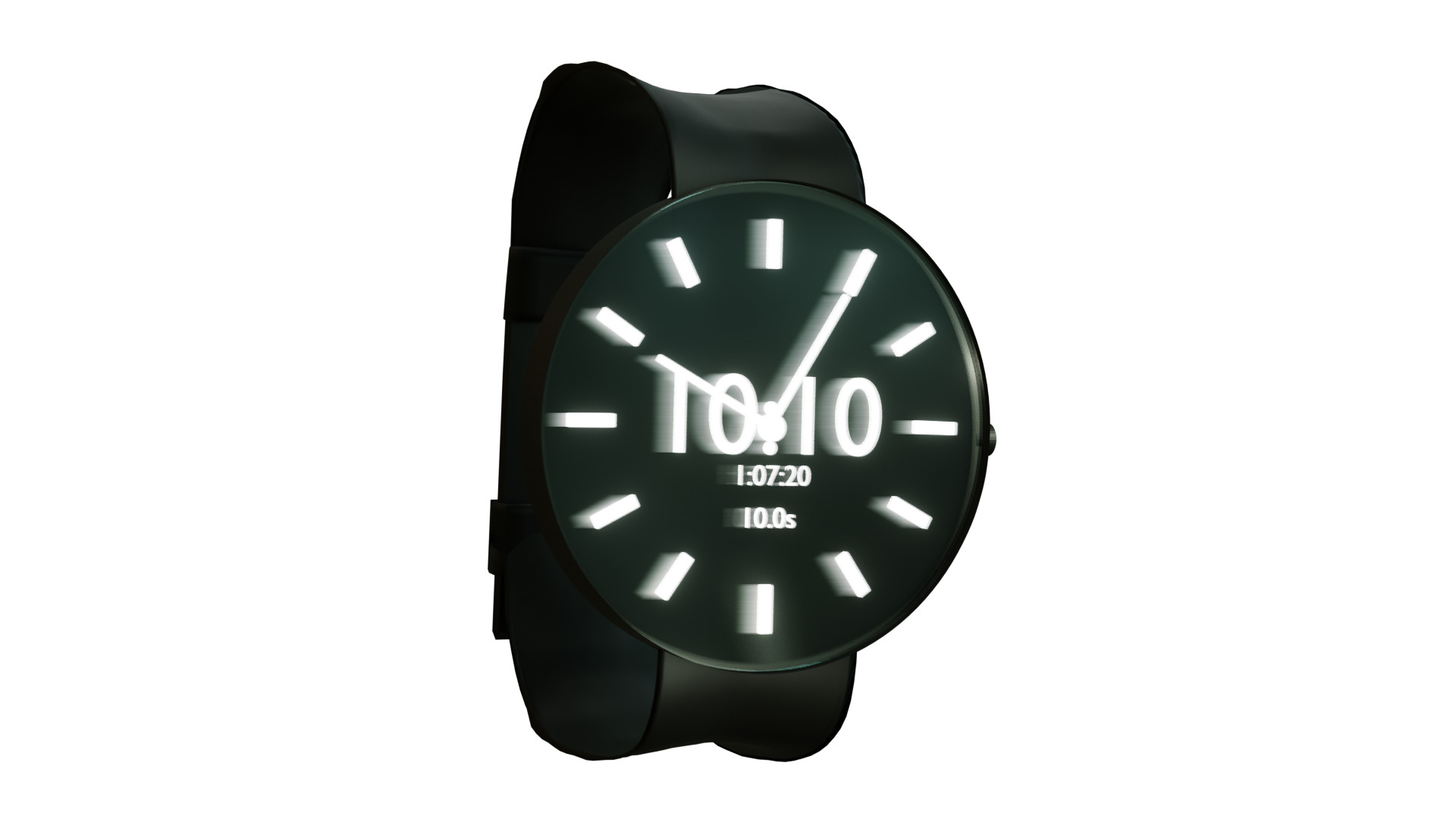 Minimalist Smartwatch 3D Model  Low-poly 3D model_5