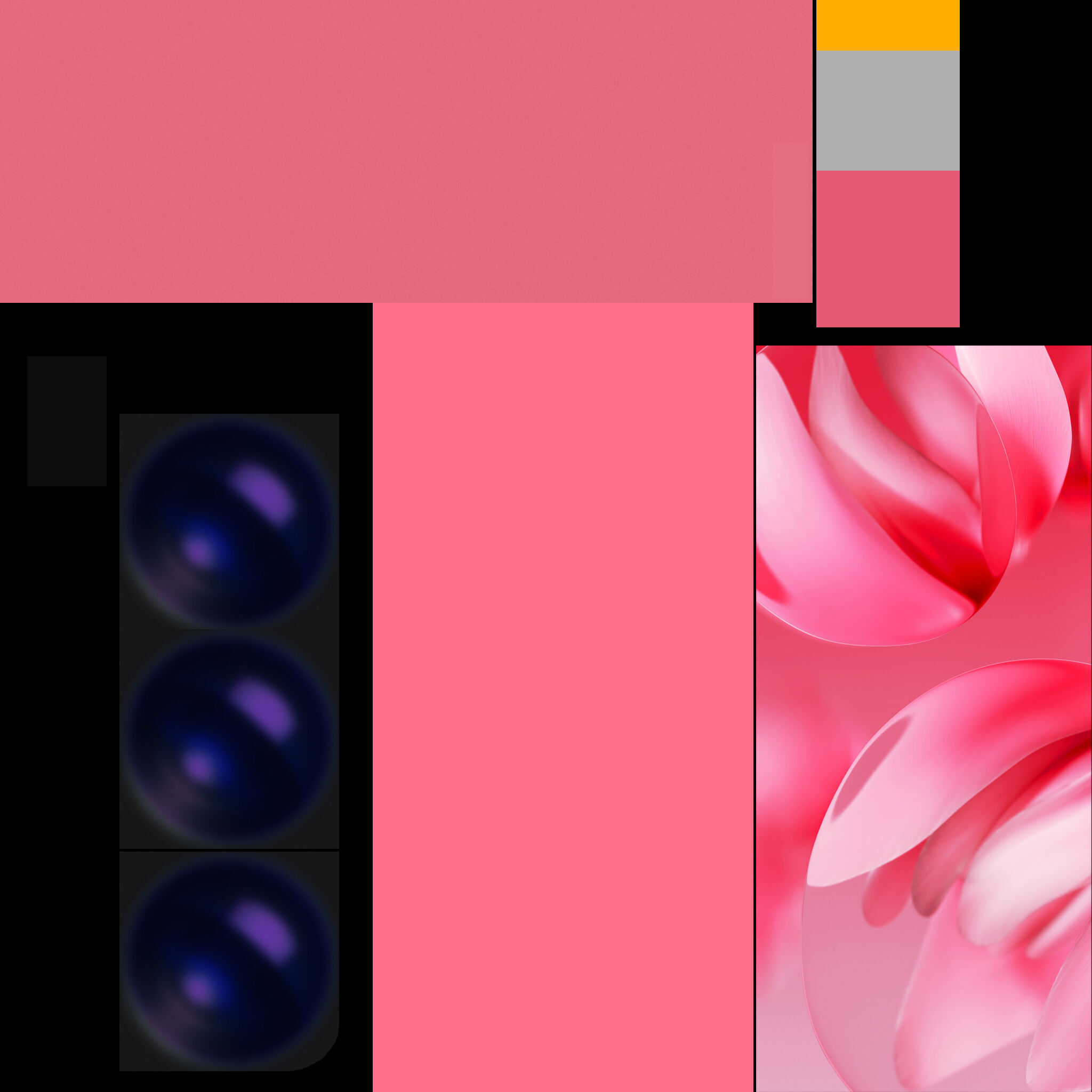 Google Pixel 9a Low-poly 3D model_31