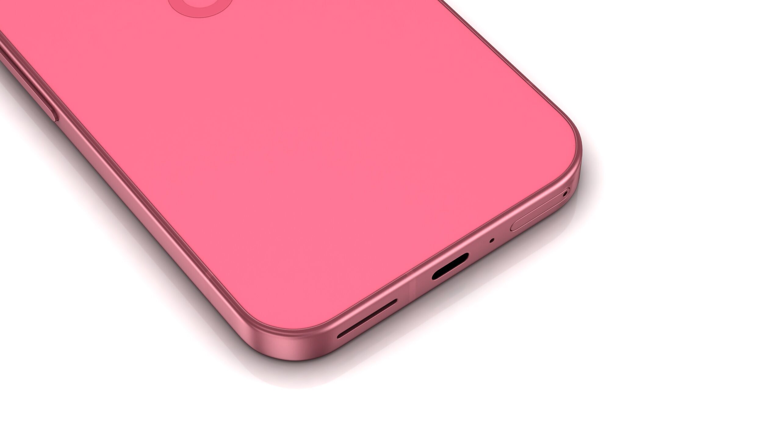 Google Pixel 9a Low-poly 3D model_12