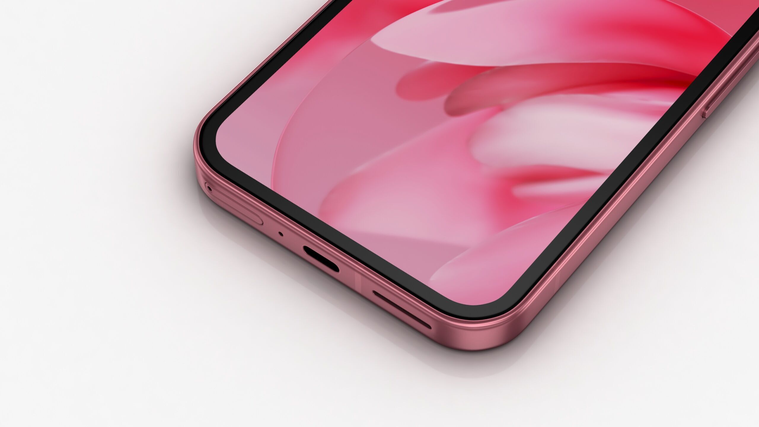 Google Pixel 9a Low-poly 3D model_9