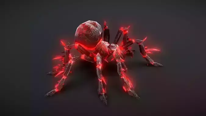 Black Spider Full Animation