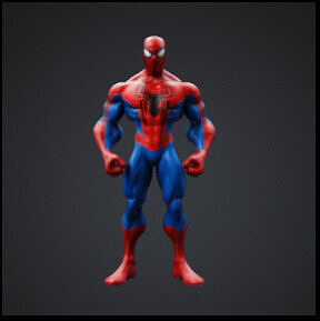 Spiderman Free 3D print model