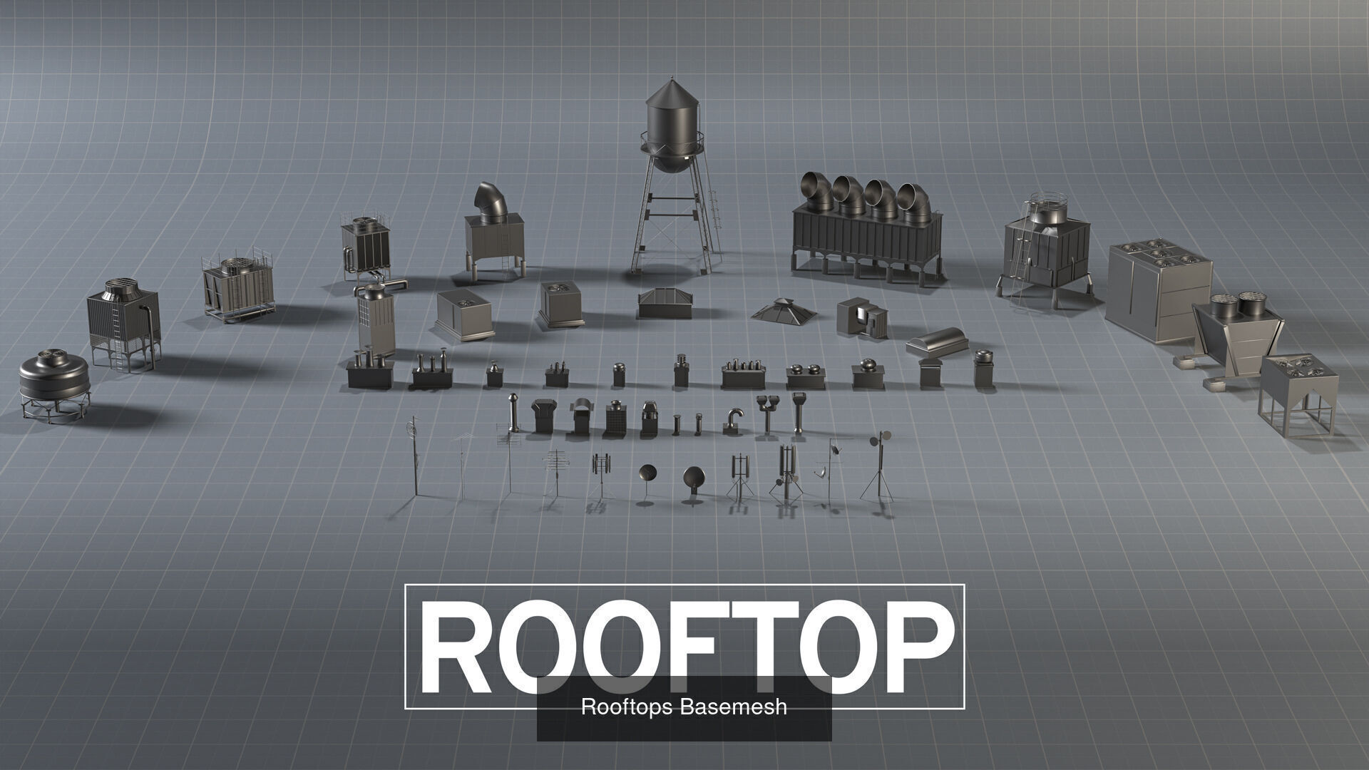 Ultimate Basemesh Bundle 3D Model Collection_5