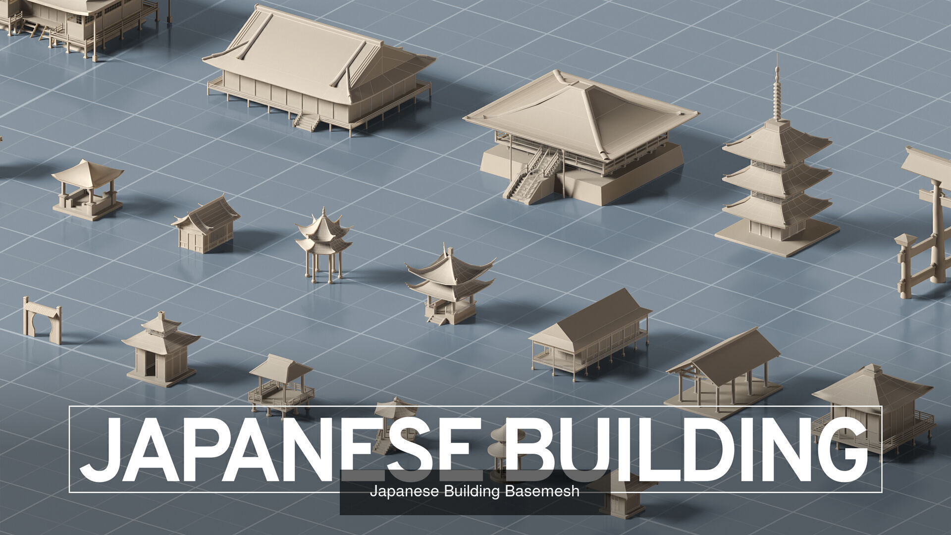 Ultimate Basemesh Bundle 3D Model Collection_7