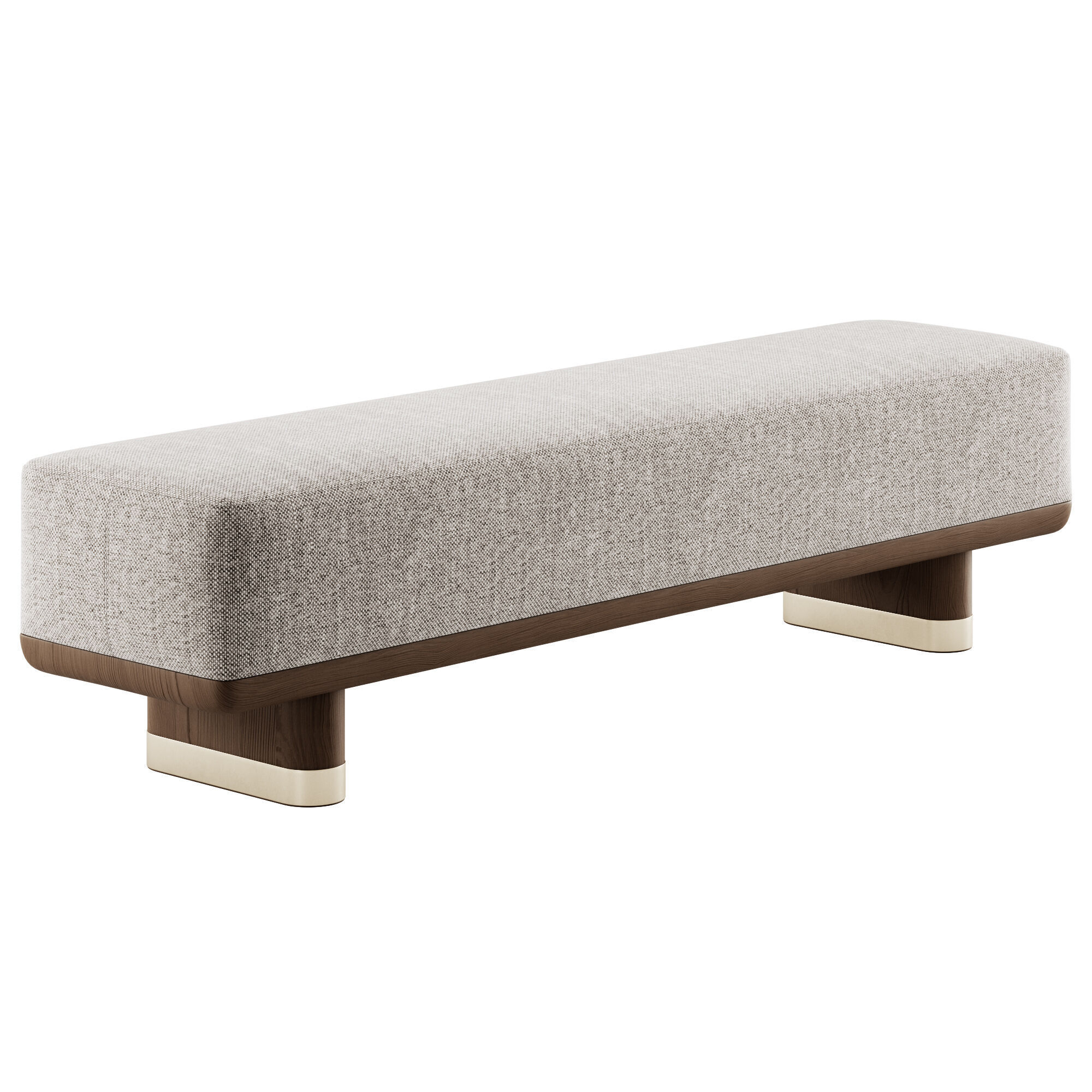 Geisha Bench By Bellavista 3D model_1