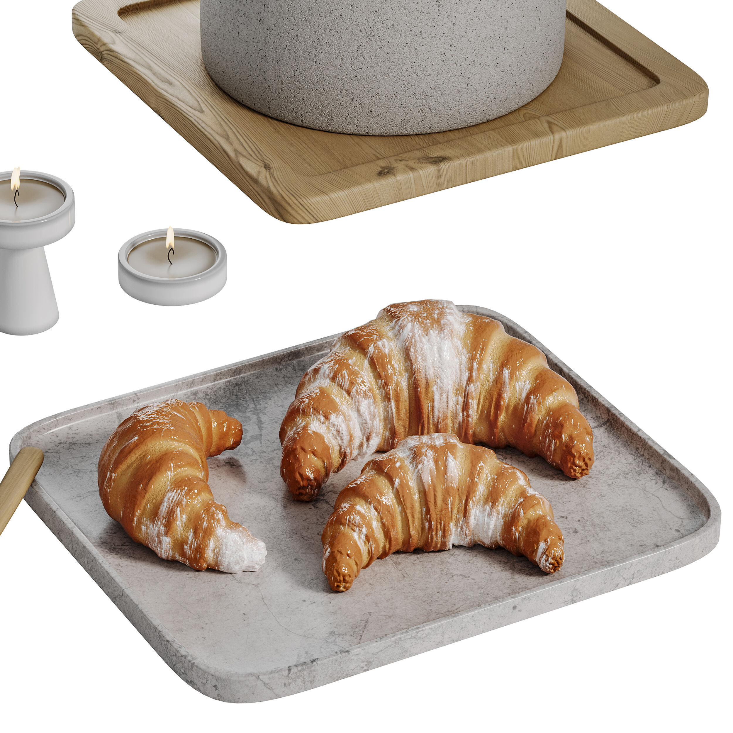 Decorative SET 02 3D model_12