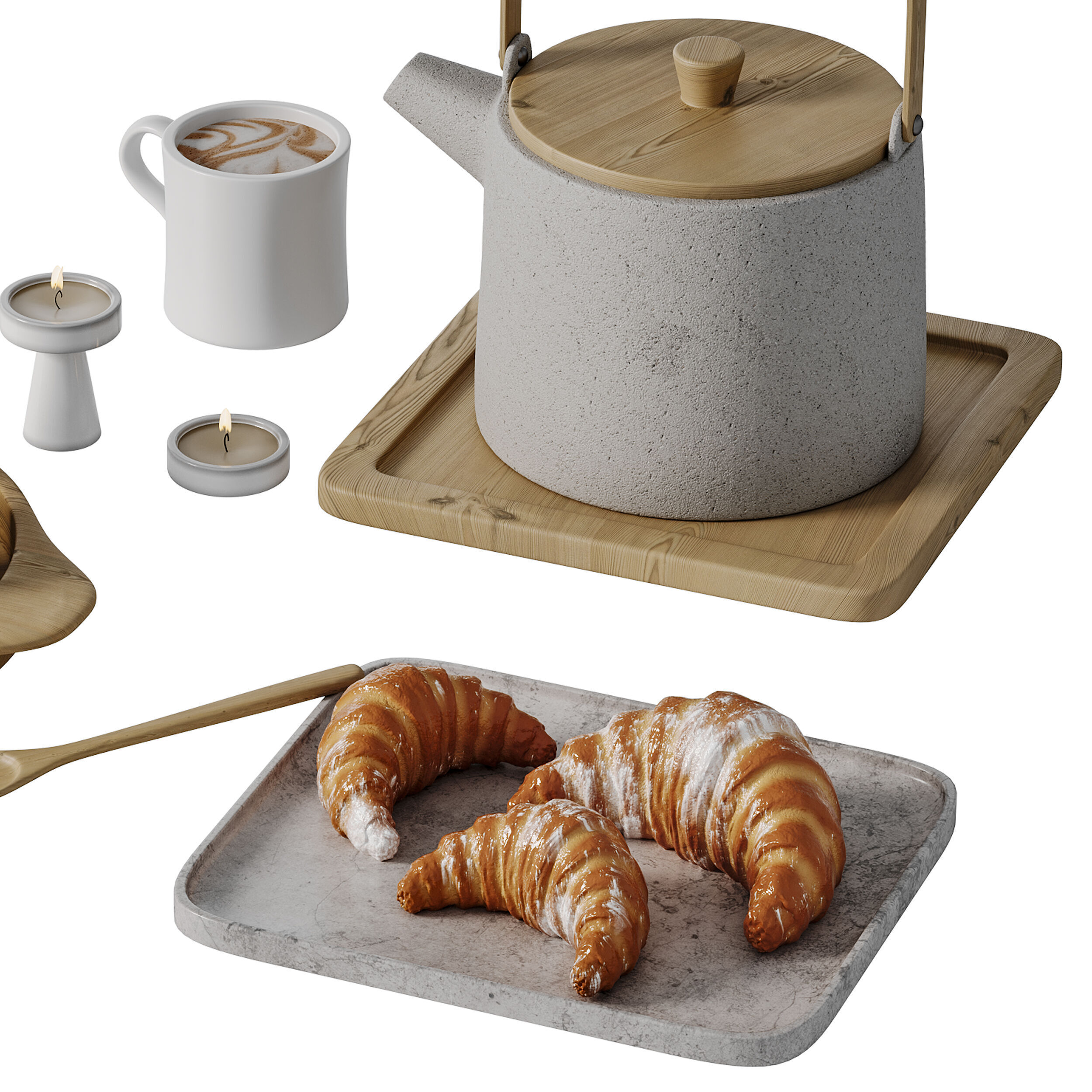 Decorative SET 02 3D model_7