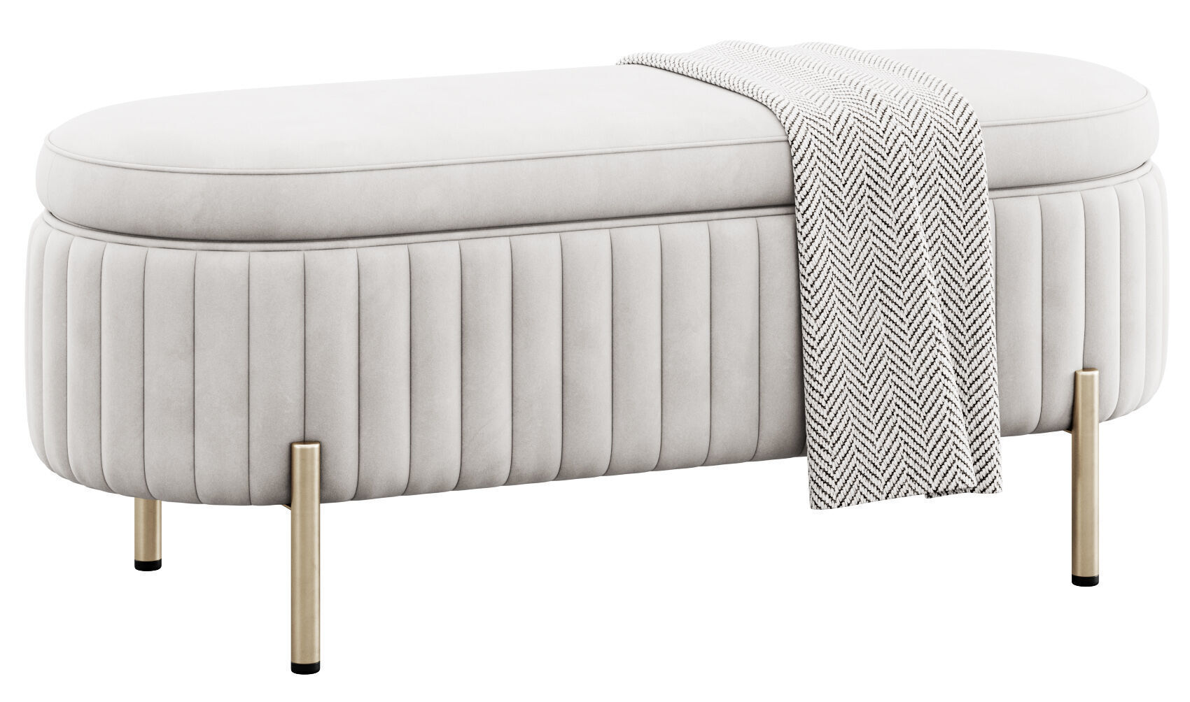 Chloe Bench By Jennifer Taylor 3D model_7