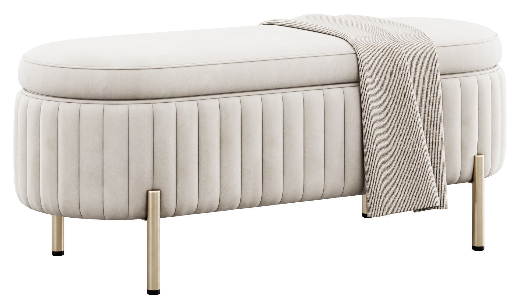 Chloe Bench By Jennifer Taylor 3D model_6