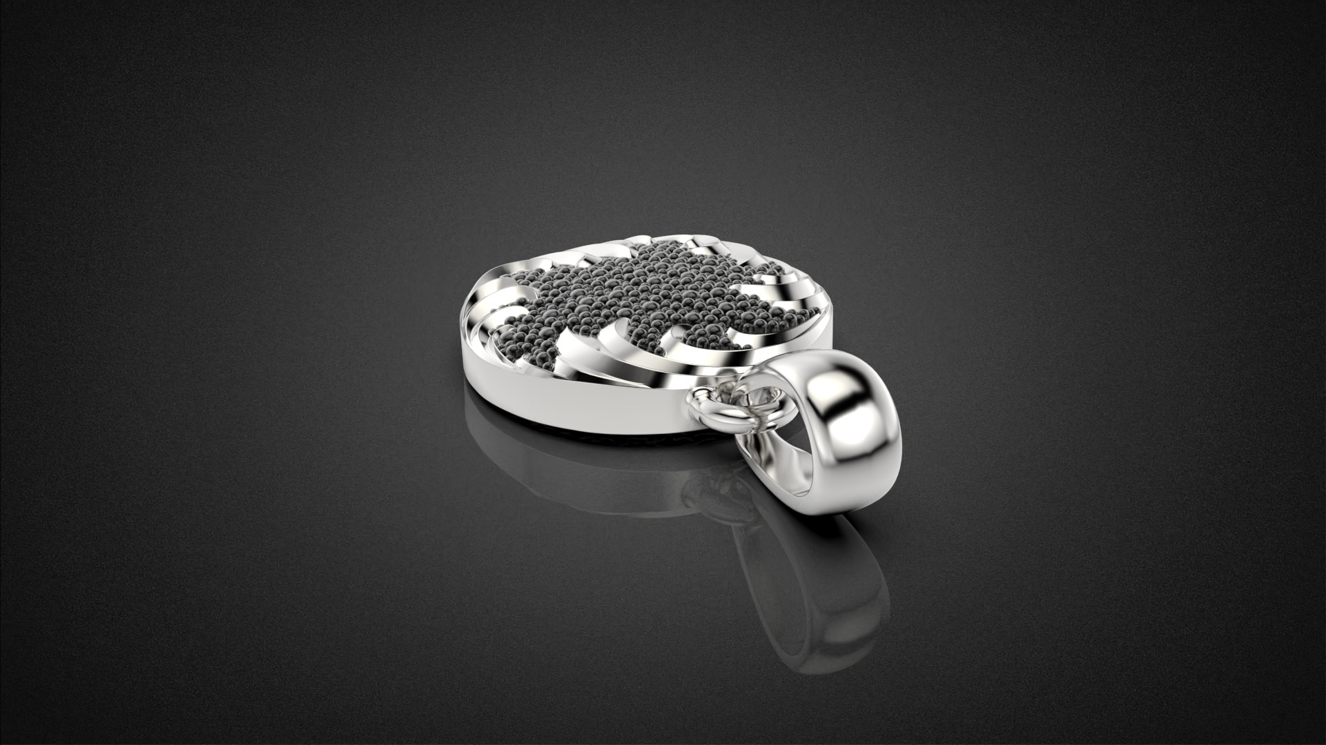 Fashion golden ratio Jewelry necklace P35 3D print model_23