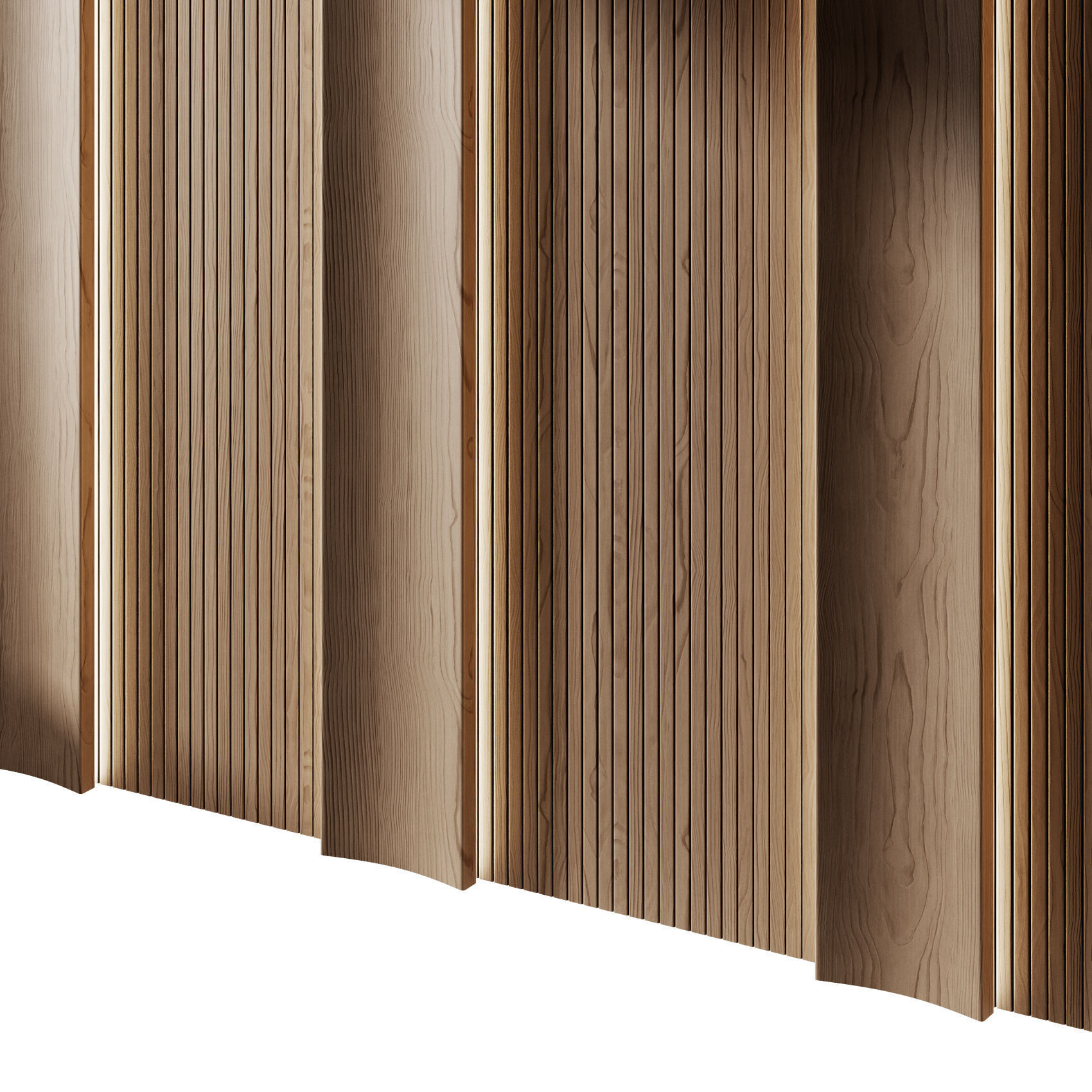 Decorative V29 Wall Panels 3D model_2