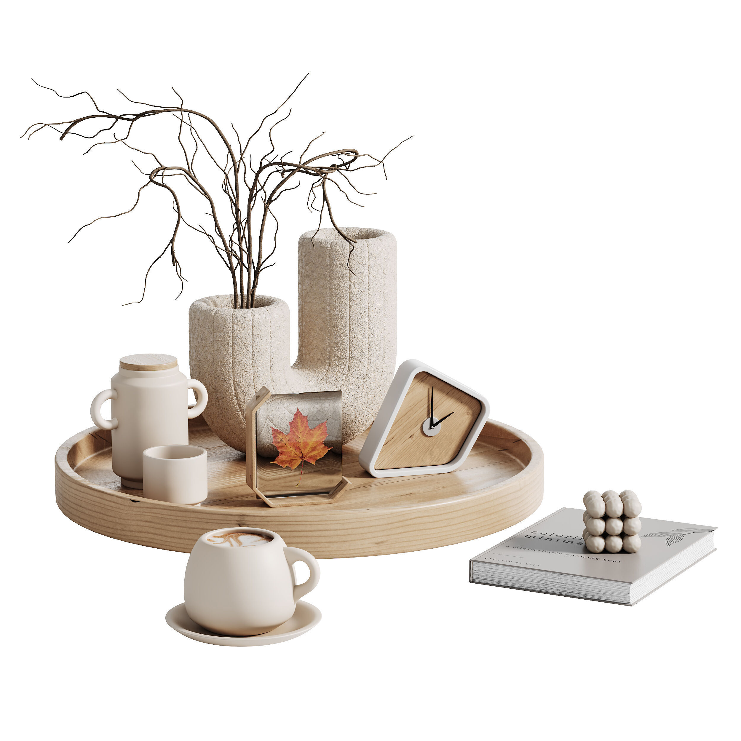 Decorative SET 04 3D model_2