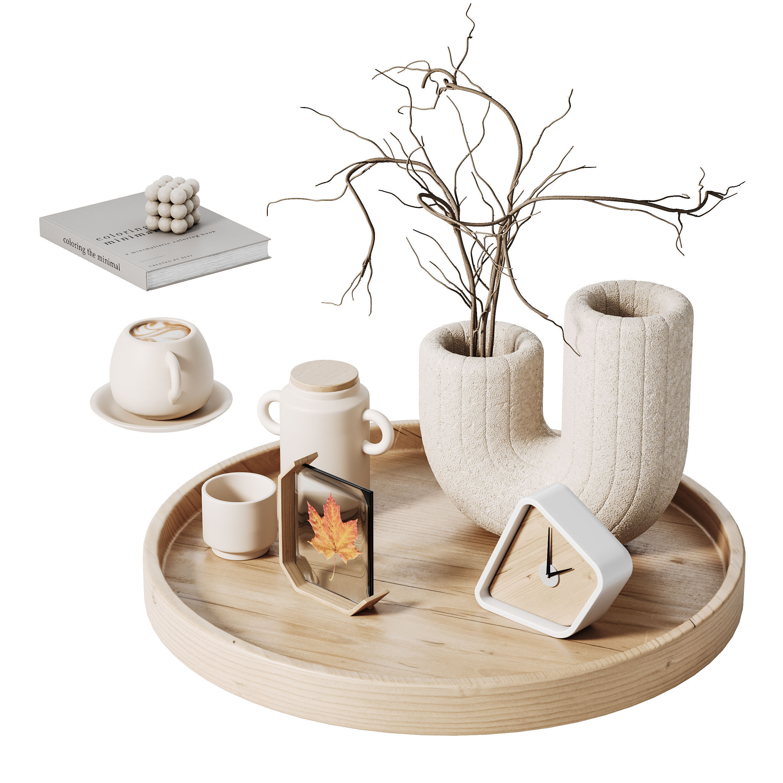 Decorative SET 04 3D model_4