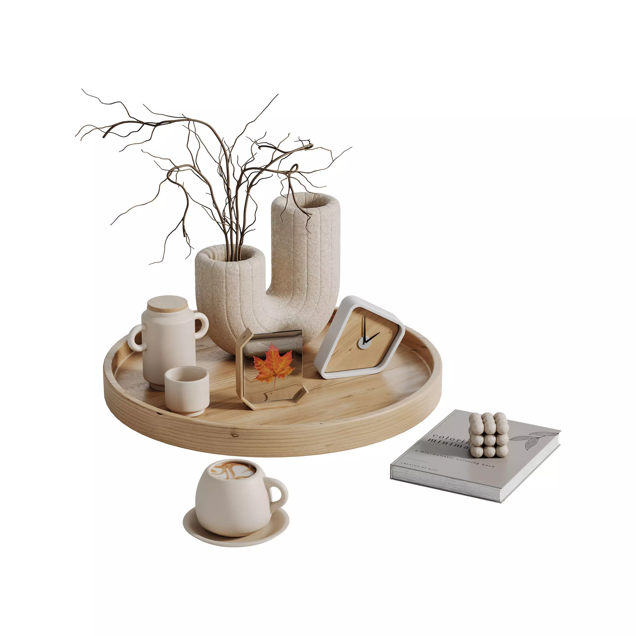 Decorative SET 04 3D model_0