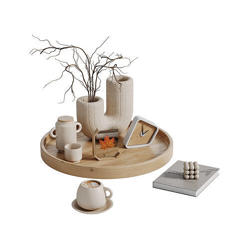 Decorative SET 04 3D model