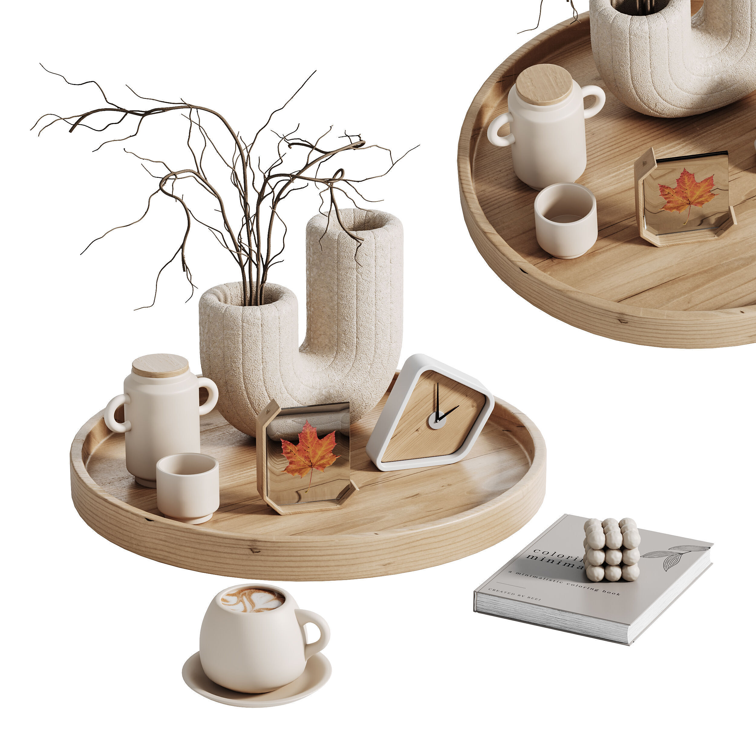 Decorative SET 04 3D model_11