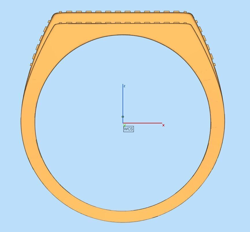 AV 626 Round Diamond Mens Hip-Hop Ring 3D print model_15