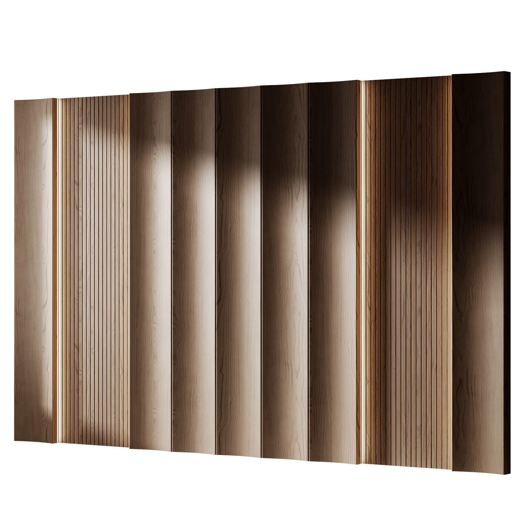 Decorative V30 Wall Panels 3D model_1