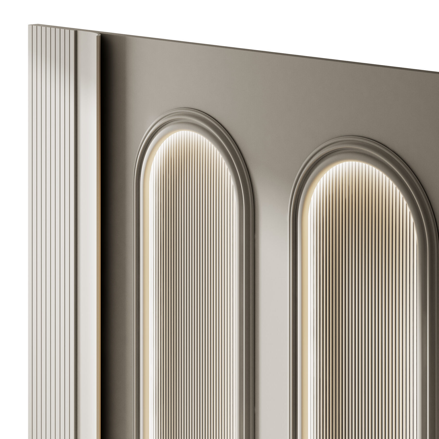 Decorative V31 Wall Panels 3D model_2