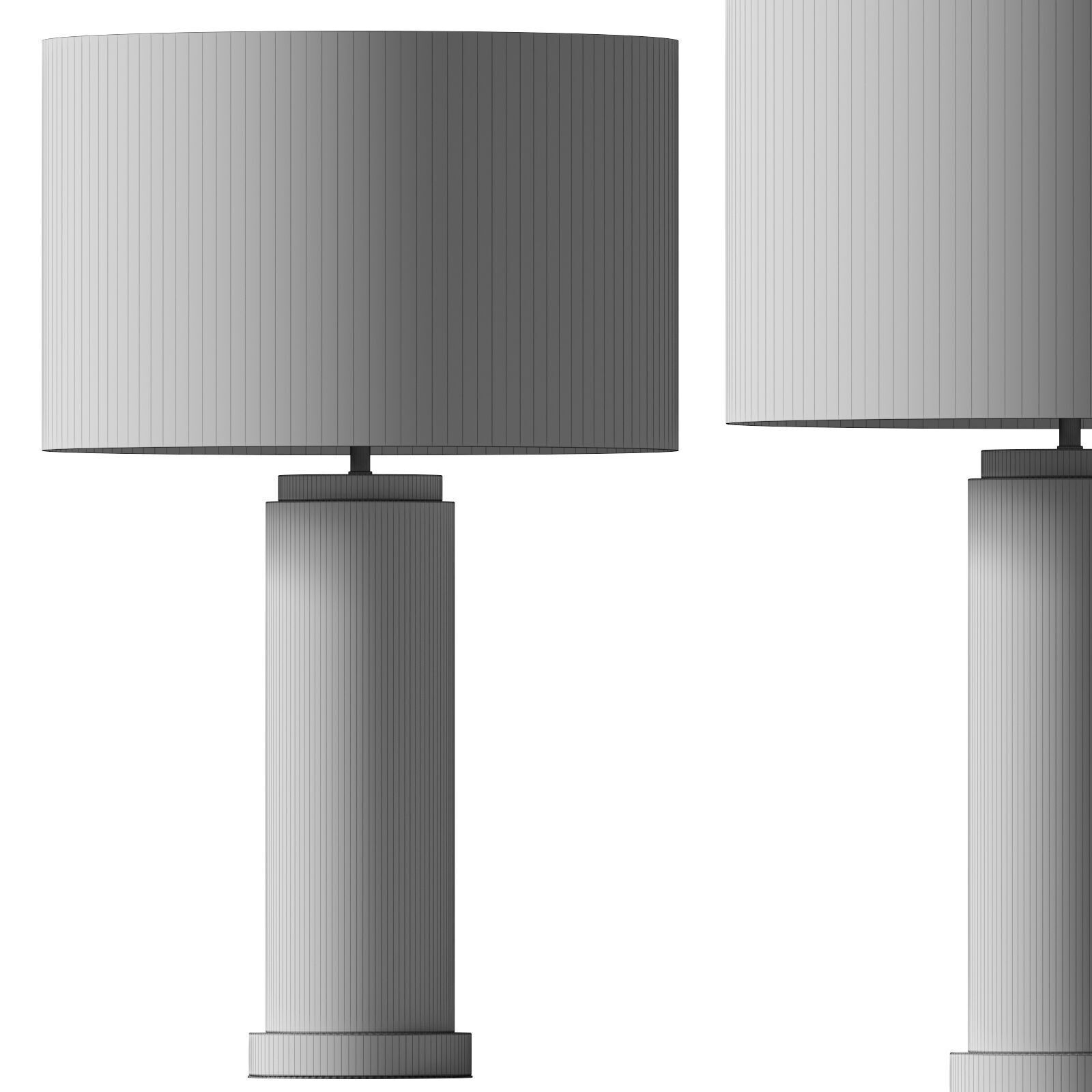 Pillar Metal - West Elm 3D model_3