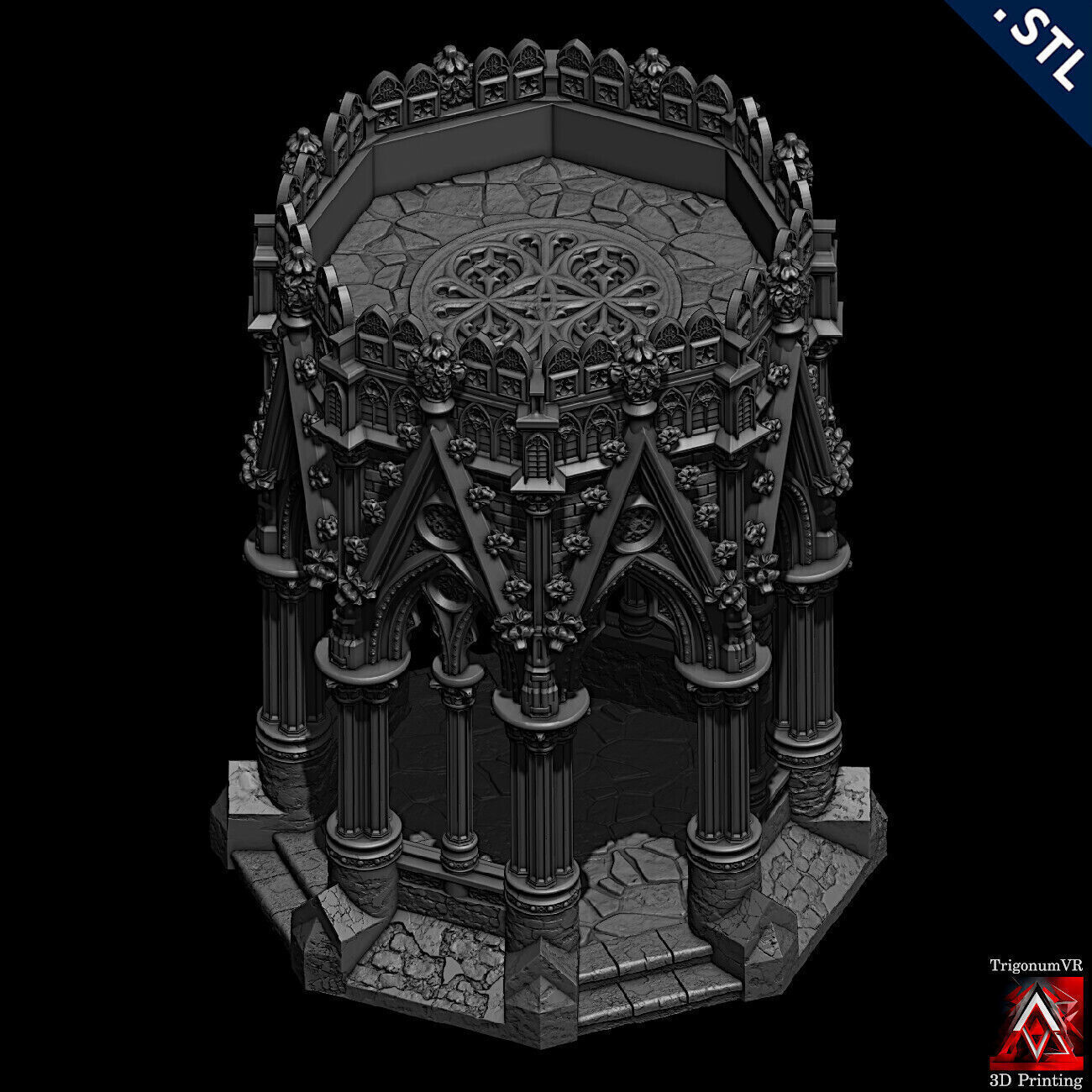 Thunder Gate 3D print model_20