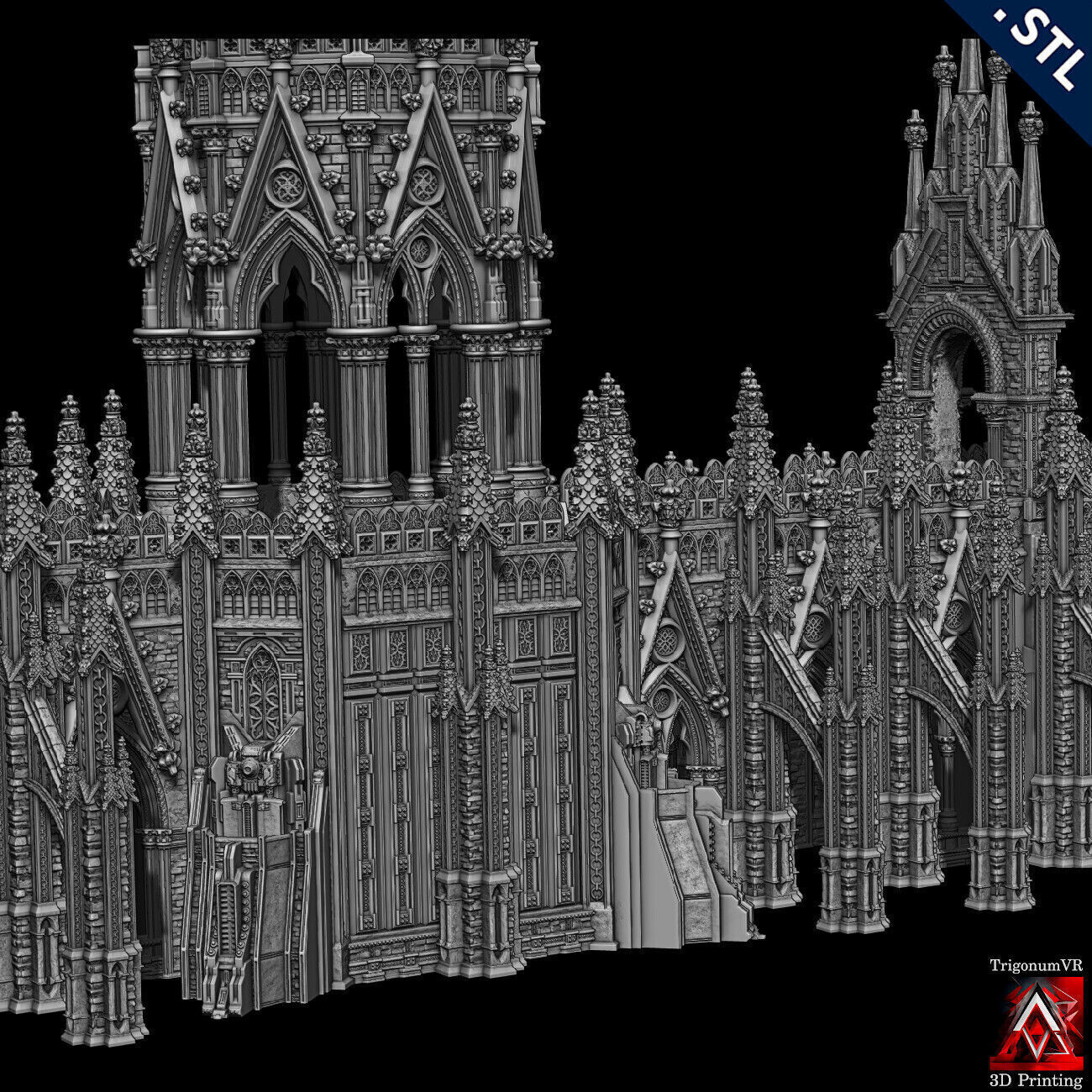 Thunder Gate 3D print model_7