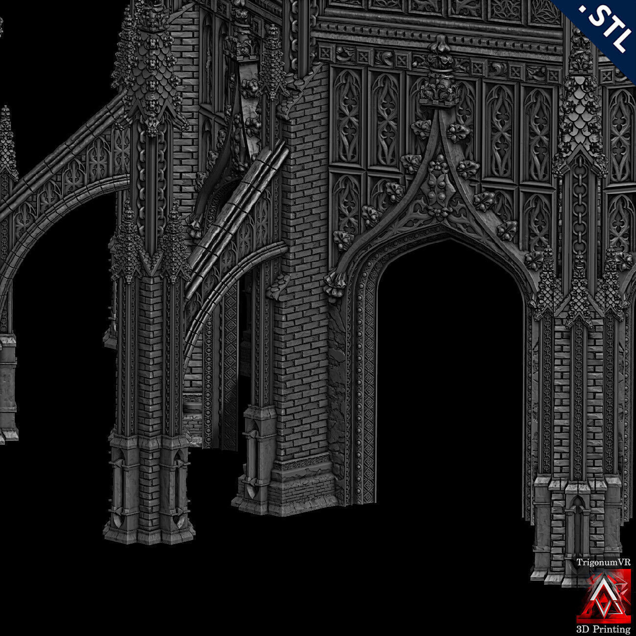 Thunder Gate 3D print model_16