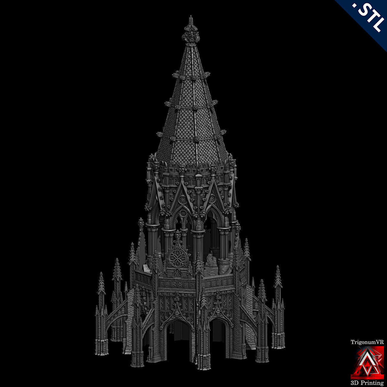 Thunder Gate 3D print model_14