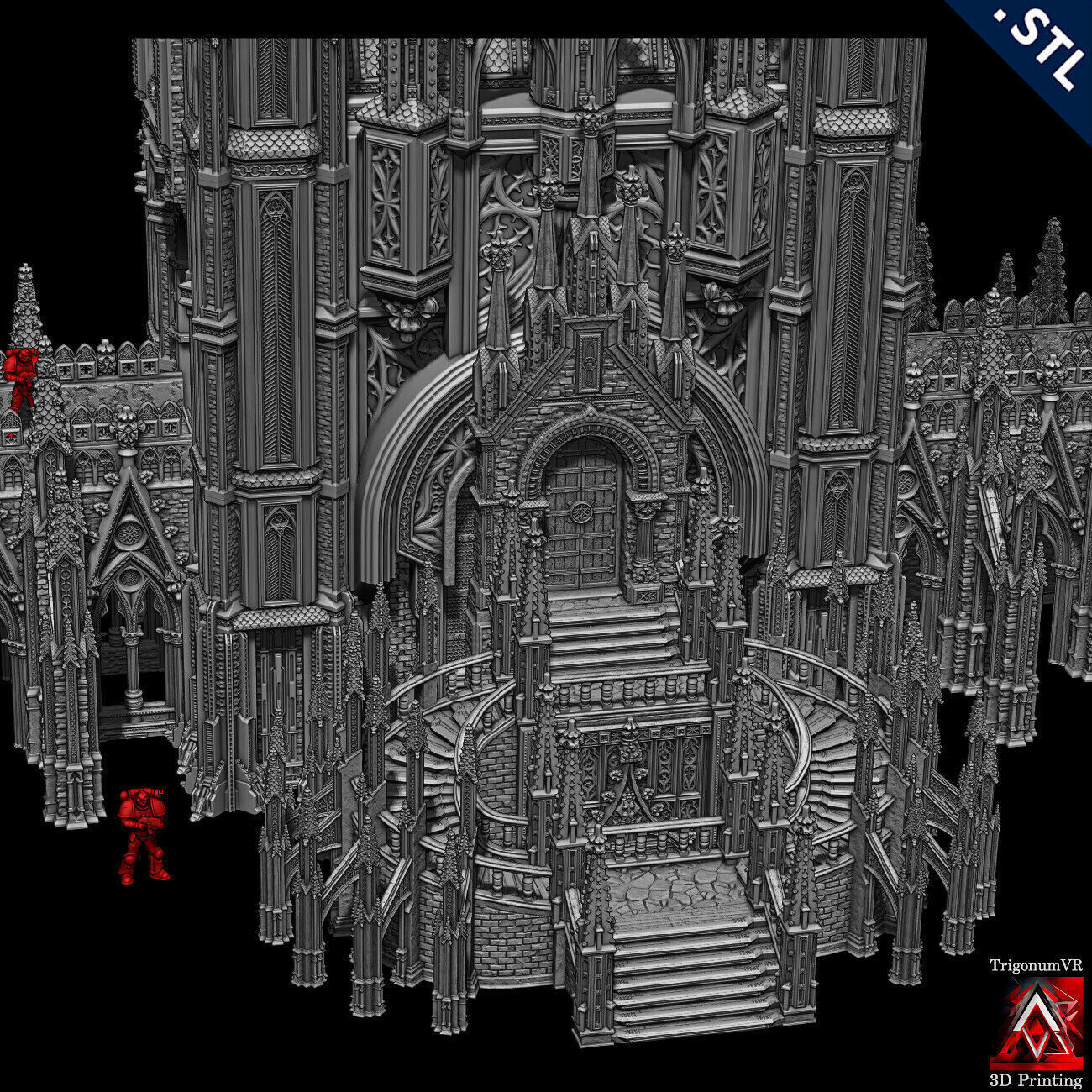Thunder Gate 3D print model_4